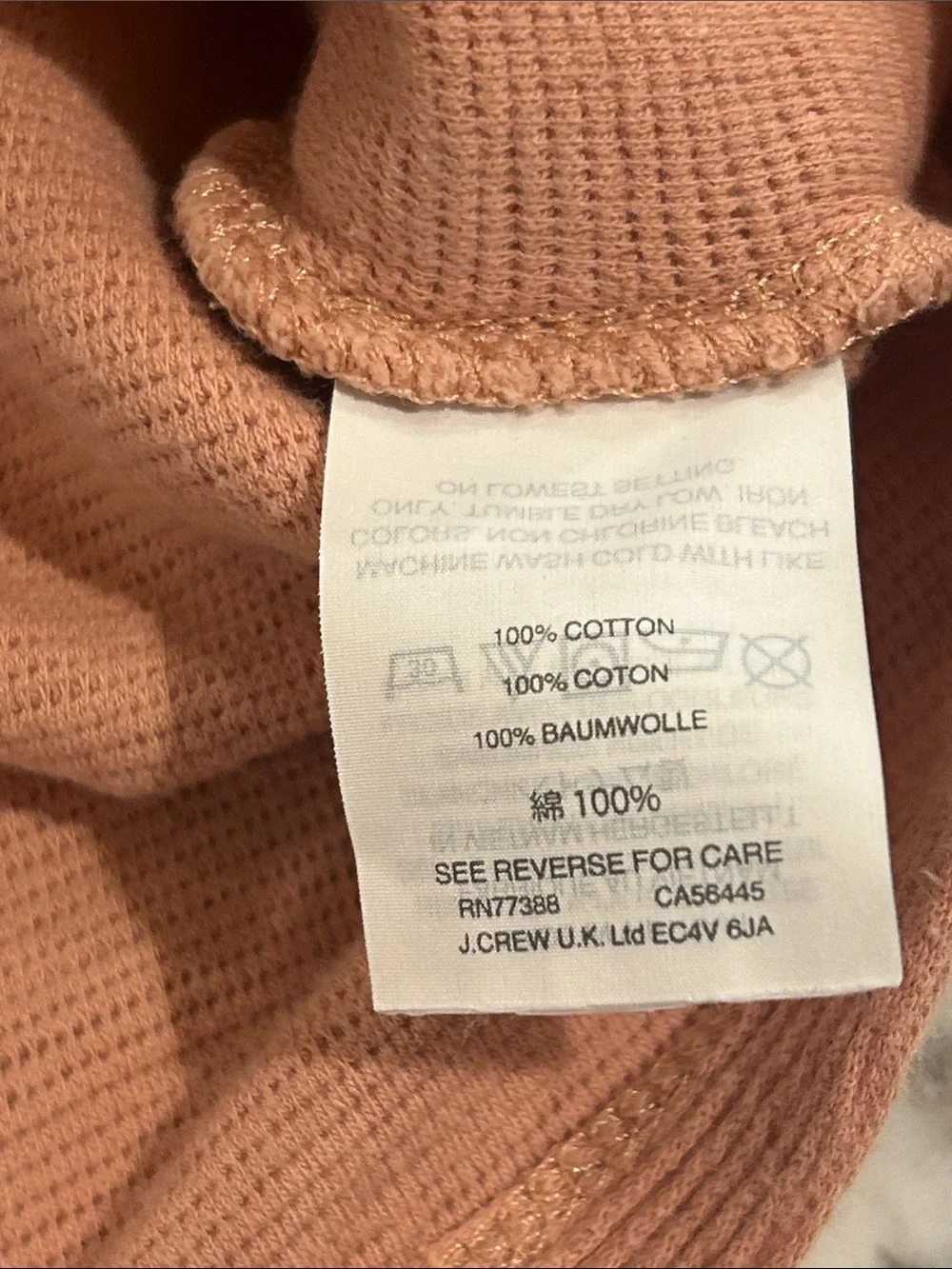 Madewell texture and thread gathered sleeve cropped top Dusty Pink XS ExtraSmall
